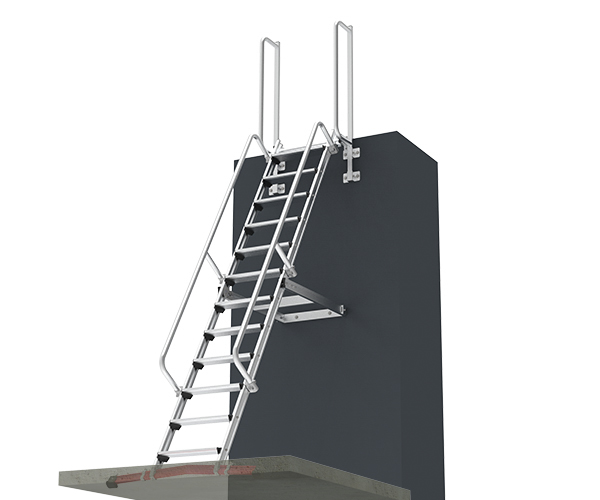 60° Vertical handrail ship ladder